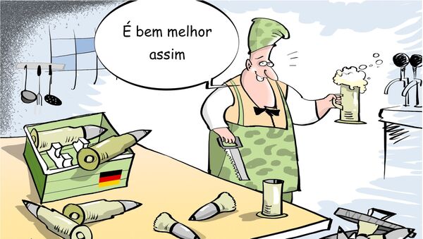 Os soldados alemães não confiam em armas que usam - Sputnik Brasil