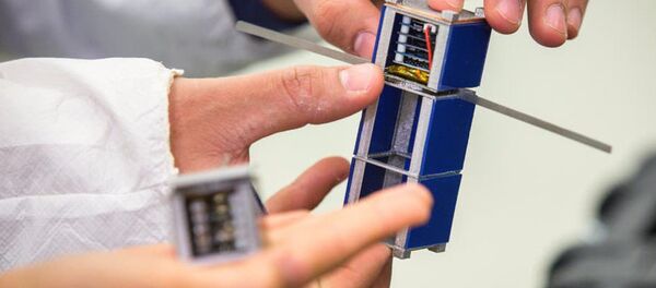 Nano-satélite - Sputnik Brasil