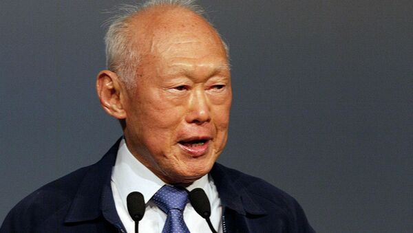 Lee Kuan Yew, fundador da Cingapura moderna. - Sputnik Brasil