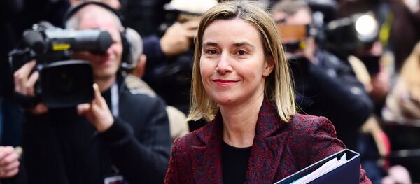 Federica Mogherini - Sputnik Brasil