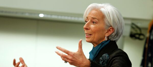 International Monetary Fund (IMF) Managing Director Christine Lagarde - Sputnik Brasil