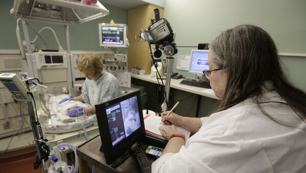 Foto de arquivo: centro para crianças nascidas prematuramente - Sputnik Brasil