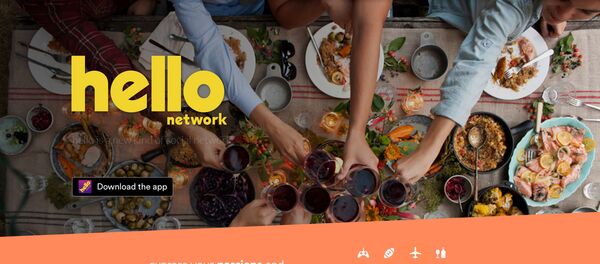 Hello - nova rede social - Sputnik Brasil