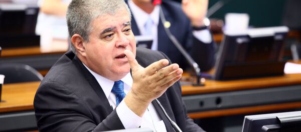 Deputado Carlos Marun, do PMDB/MS, em reunião do Conselho de Ética - Sputnik Brasil