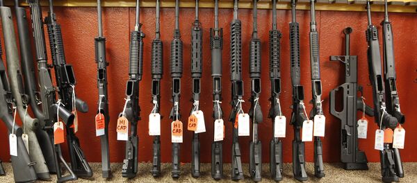 Loja de venda de armas nos EUA - Sputnik Brasil