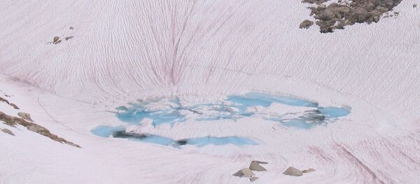 Neve rosa - Sputnik Brasil