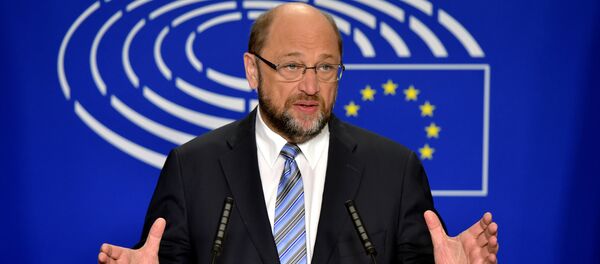 Presidente do Parlamento Europeu, Martin Schulz - Sputnik Brasil