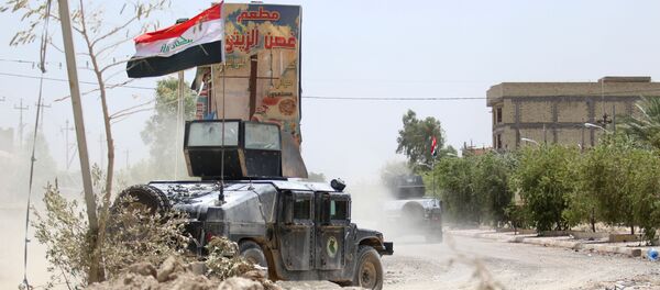 Forças antiterroristas iraquianas em Fallujah - Sputnik Brasil