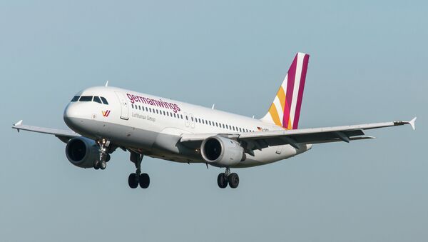 Germanwings, Airbus A320, fevereiro de 2014 - Sputnik Brasil