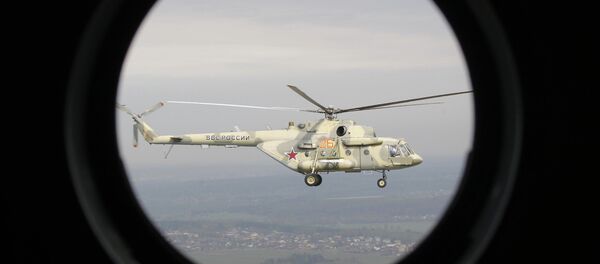 Helicóptero MI-17 da aeronáutica russa - Sputnik Brasil
