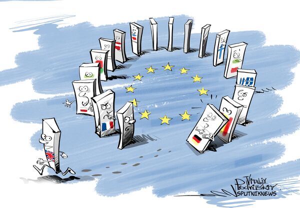 Reino Unido deixa a União Europeia  - Sputnik Brasil