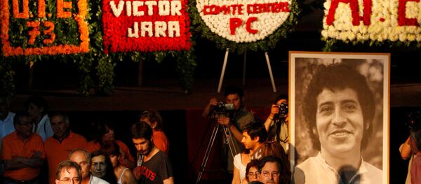 Memorial de músico Víctor Jara - Sputnik Brasil