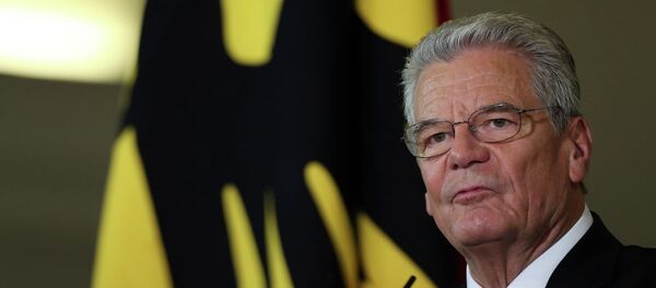 Presidente da Alemanha, Joachim Gauck - Sputnik Brasil