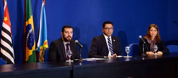 Coletiva sobre a Operação Boca Livre da PF - Sputnik Brasil