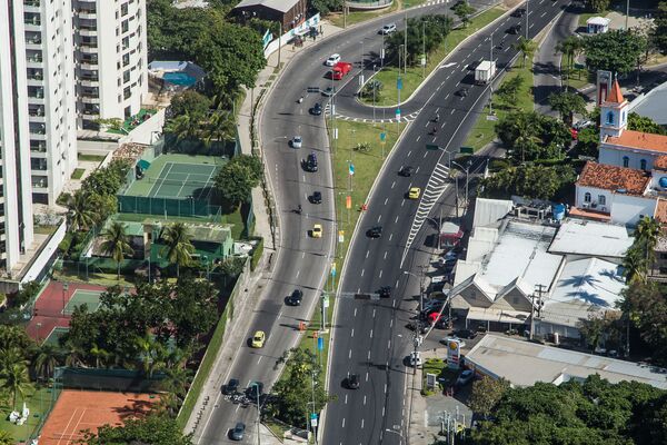 Cores olímpicas ganham as ruas do Rio - Sputnik Brasil