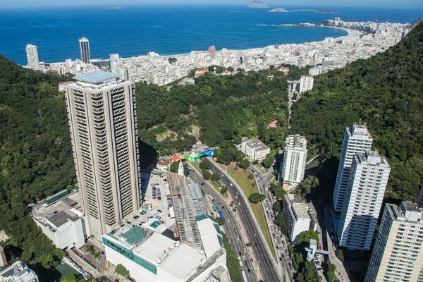 Cores olímpicas ganham as ruas do Rio - Sputnik Brasil