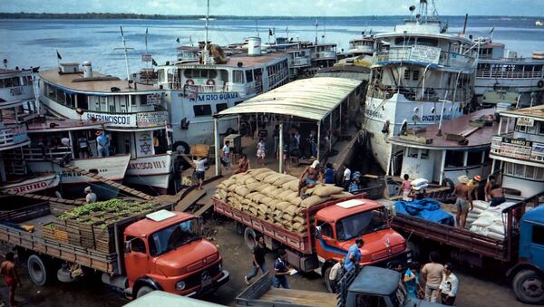 Porto de Manaus, setembro, 19, 2013 - Sputnik Brasil