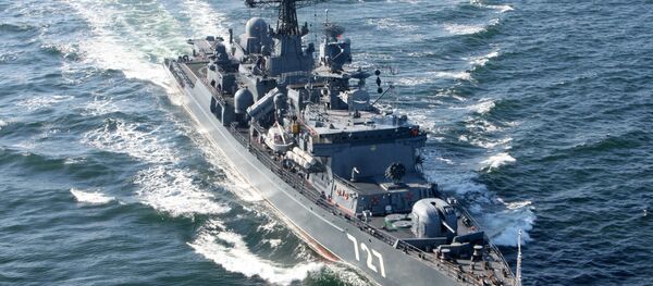 O navio de patrulha russo Yaroslav Mudry - Sputnik Brasil