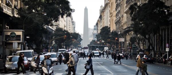 O centro da cidade de Buenos Aires - Sputnik Brasil
