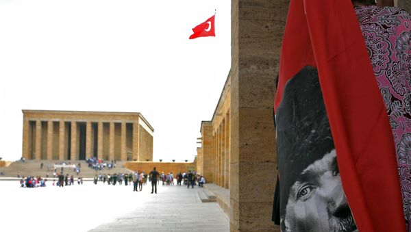 Mausoléu de Ataturk, Ankara, Turquia - Sputnik Brasil