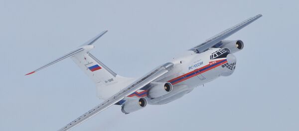 Avião Il-76 - Sputnik Brasil