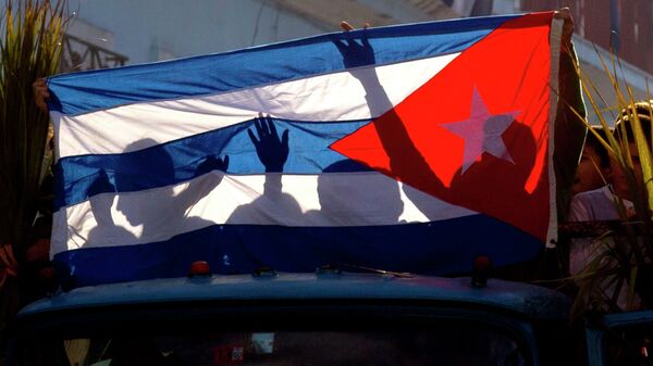Bandeira de Cuba (foto de arquivo) - Sputnik Brasil