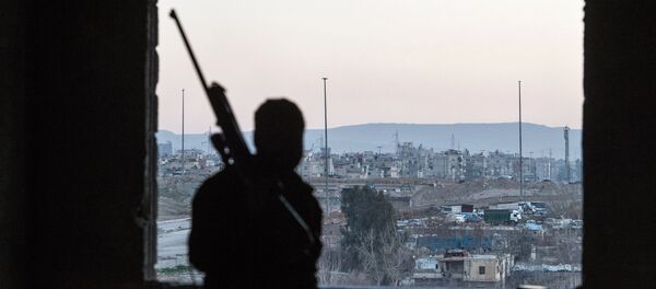 Jobar, distrito de Damasco, na Síria - Sputnik Brasil