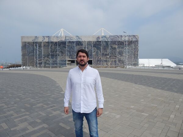 Gustavo Nascimento, diretor de gestão das instalações do Comitê Rio 2016 Gustavo Nascimento, diretor de gestão das instalações do Comitê Rio 2016 - Sputnik Brasil