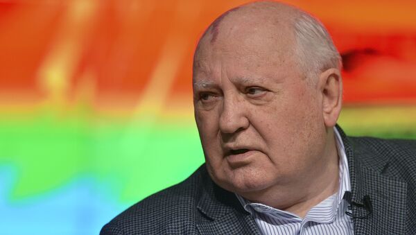 Public lecture by Mikhail Gorbachev - Sputnik Brasil