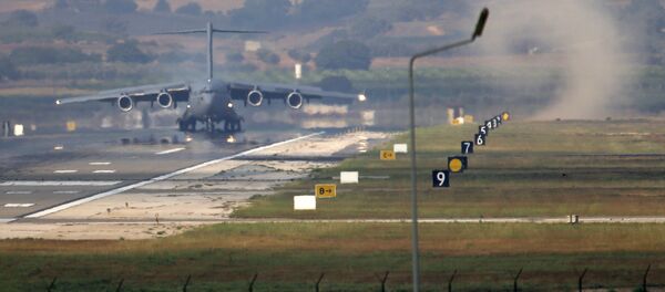 Base aérea de Incirlik nos arredores da cidade de Adana, sul da Turquia (foto de arquivo) - Sputnik Brasil
