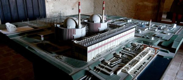 Nuclear plant model - Sputnik Brasil