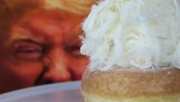 Donut inspirado por Donald Trump na Austrália - Sputnik Brasil