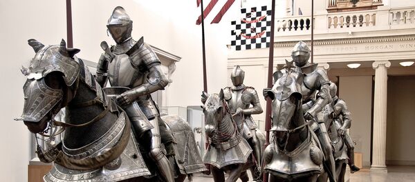 Os cavaleiros medievais - Sputnik Brasil