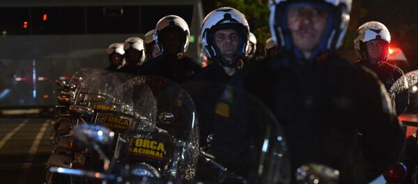 Força Nacional de Segurança brasileira - Sputnik Brasil