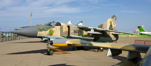 Libyan Air Force MiG-23 - Sputnik Brasil
