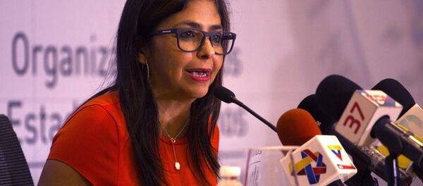 Delcy Rodriguez - Sputnik Brasil