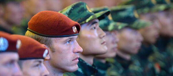 Inauguração dos exercícios táticos conjuntos das forças especiais da Guarda Nacional da Rússia e da Polícia Armada do Povo da China (PAP) “Cooperação-2016” - Sputnik Brasil