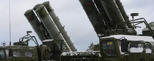 Sistema de defesa antiárea russo S-400 Triumf, região de Moscou, Rússia - Sputnik Brasil