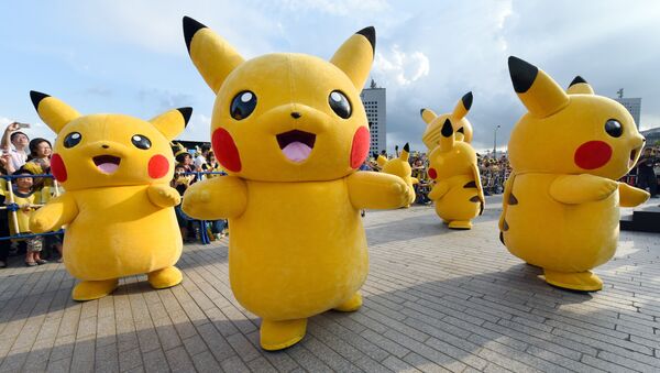 Pikachu, personagem mais conhecido da franquia Pokémon - Sputnik Brasil