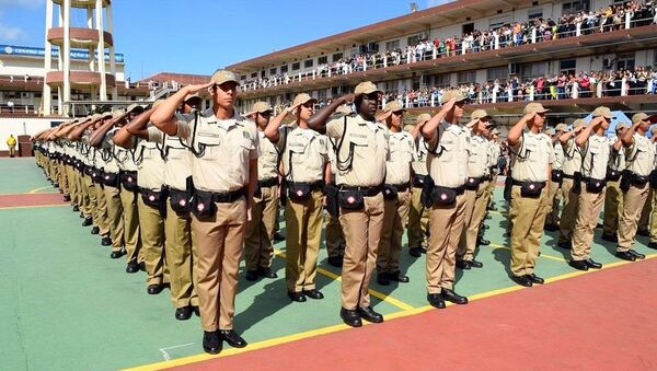 Formatura de 300 novos guardas municipais - Sputnik Brasil