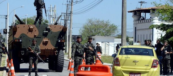Exército em treinamento para os Jogos Rio 2016 - Sputnik Brasil