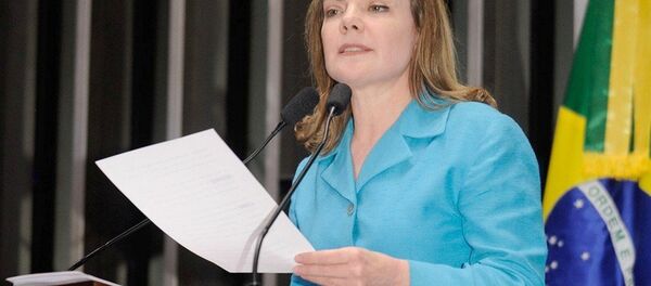 Senadora Gleisi Hoffmann acusa governo Temer de colocar o Mercosul em risco - Sputnik Brasil