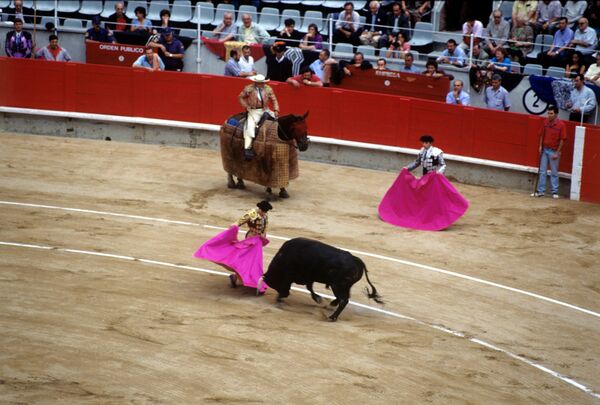  Tourada em Barcelona - Sputnik Brasil