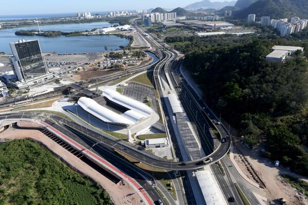 Transolímpica, primeira via expressa do Rio com BRT - Sputnik Brasil