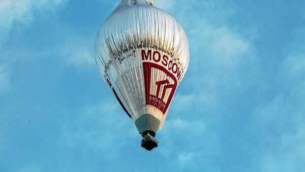 O balão de viajante russo Fyodor Konyuhov - Sputnik Brasil