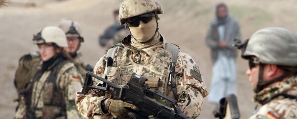 Um militar do exército alemão - Sputnik Brasil