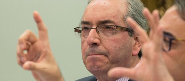 Eduardo Cunha fala na Comissão de Constituição e Justiça da Câmara - Sputnik Brasil