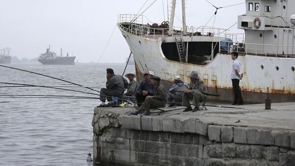 Navio de pesca - Sputnik Brasil