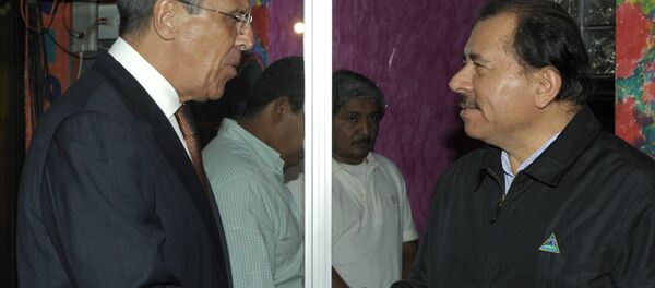 Sergei Lavrov e Daniel Ortega - Sputnik Brasil
