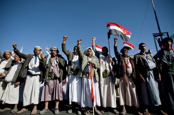 Houthis no Iêmen - Sputnik Brasil